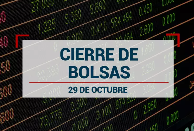 Cierre BMV y peso mexicano hoy 29 de octubre 2024