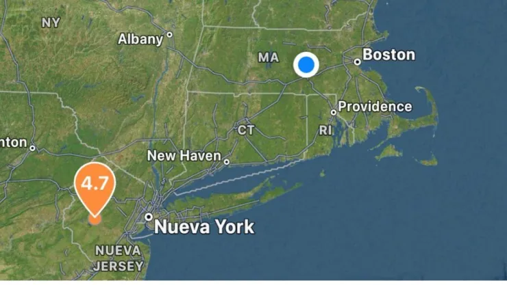 Sismo en Nueva York hoy