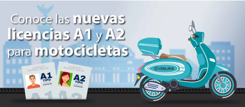 Italika te tramita la nueva licencia que pide la Semovi