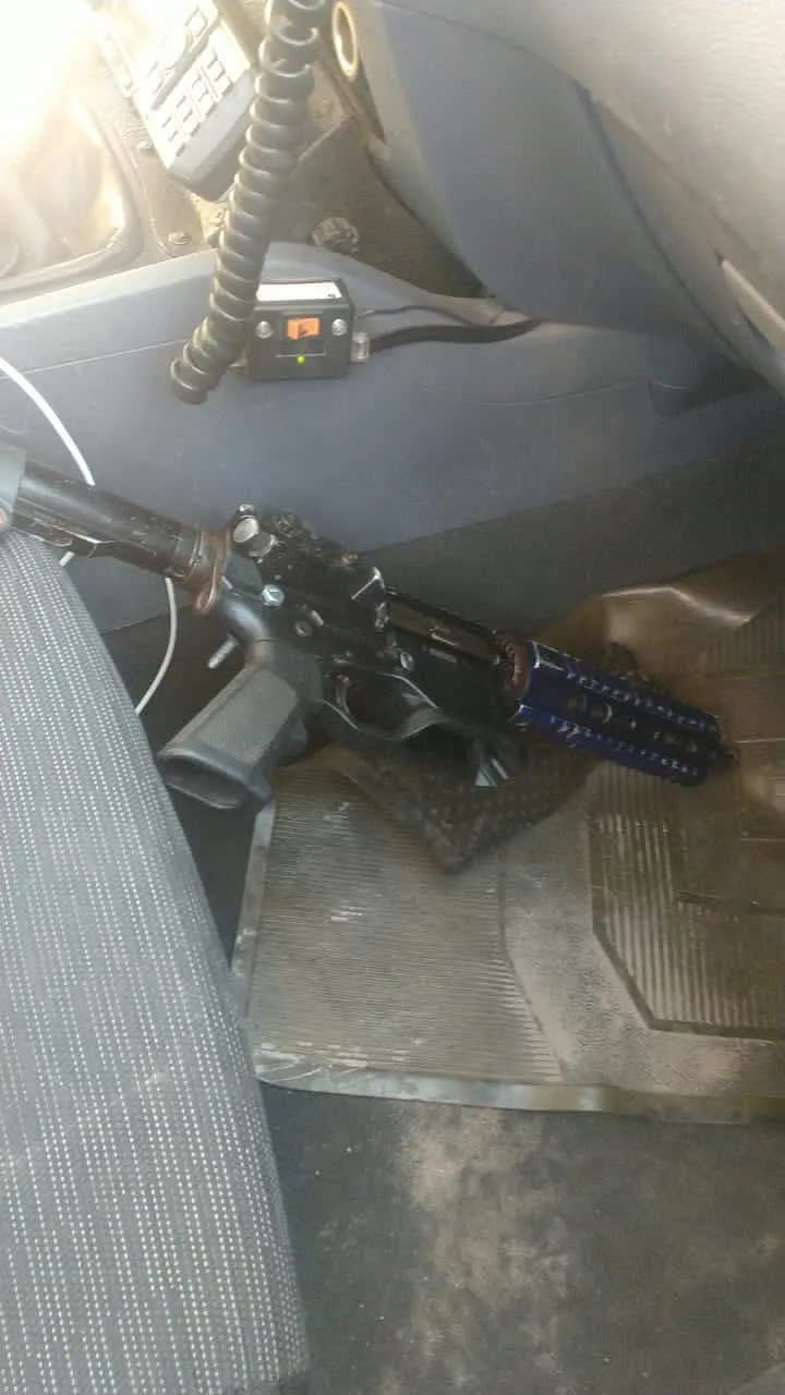 Arma asegurada tras enfrentamiento en Atizapán
