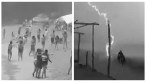 Muere mujer de 59 años tras caerle un rayo en Huatulco; impacto también deja varios lesionados