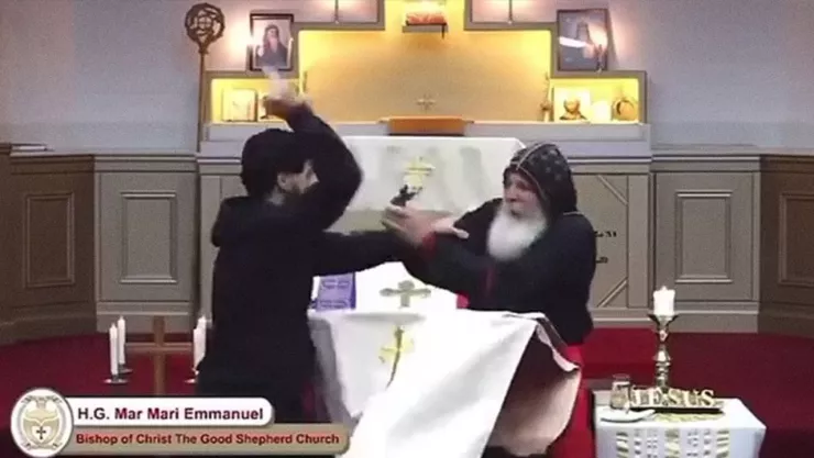 Apuñalan a sacerdote