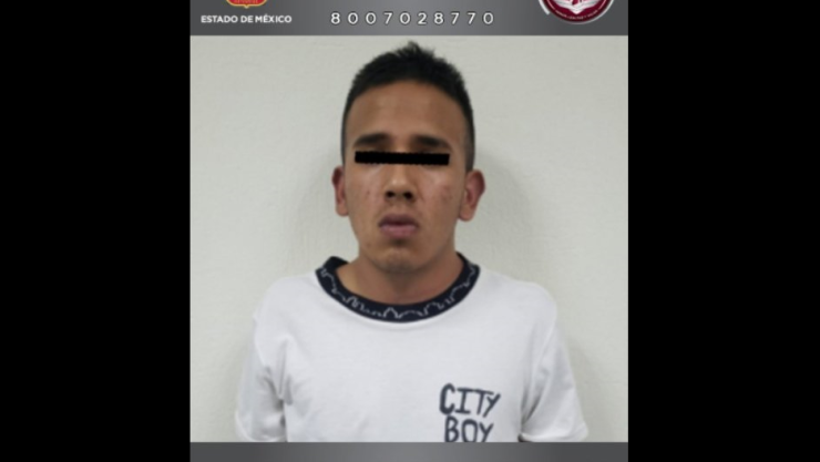 Orlando Alberto “N” fue detenido como presunto culpable de haber disparado y herido al chofer de una combi en Naucalpan, Edomex.