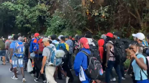 nueva caravana migrante tapachula