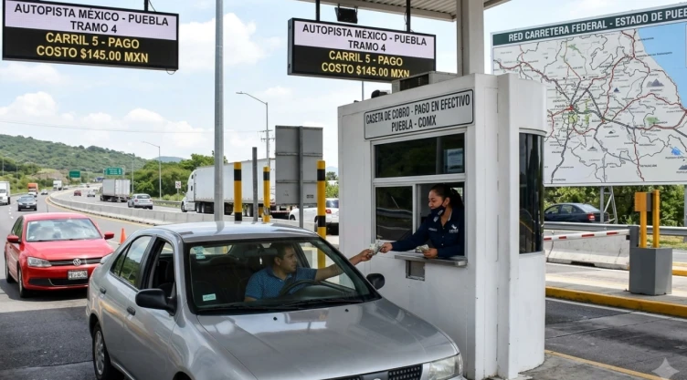 ¿Cuál es el precio de las casetas de las carreteras a Monterrey en 2026?