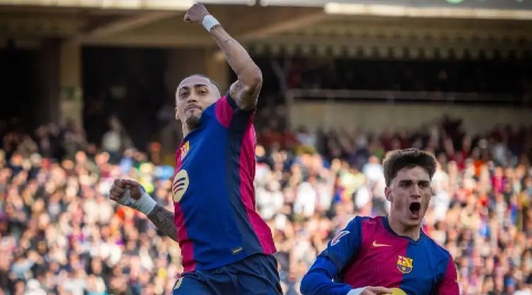 Raphinha Barcelona Gavi