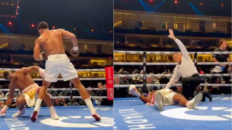 VIDEO_ Así fue el brutal NOCAOUT de Anthony Joshua a excampeón de la UFC.jpg