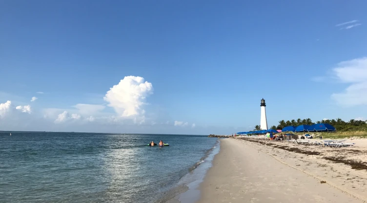 una vista panorámica de este destino natural de Florida