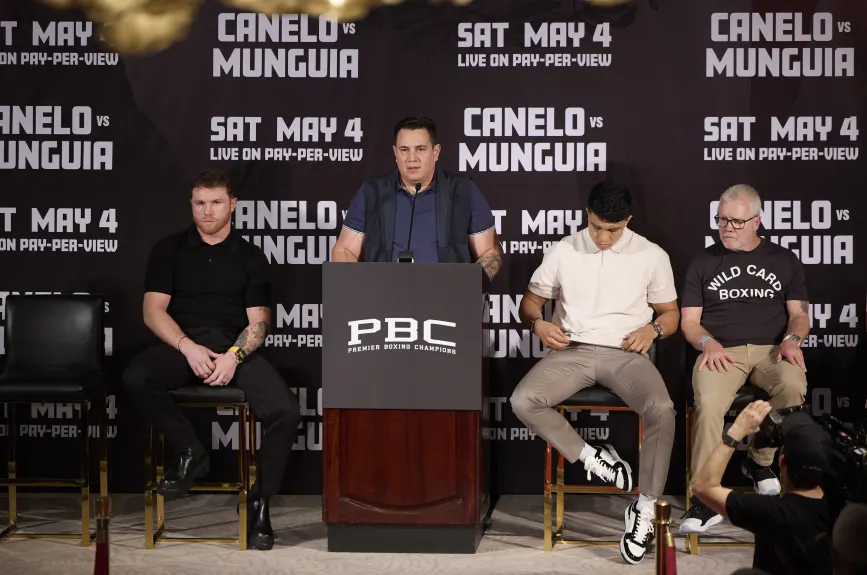 Conferencia de prensa oficial Canelo Álvarez vs Jaime Munguía