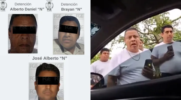 Detenidos tres taxistas que agredieron a turista en hotel de Puerto Morelos