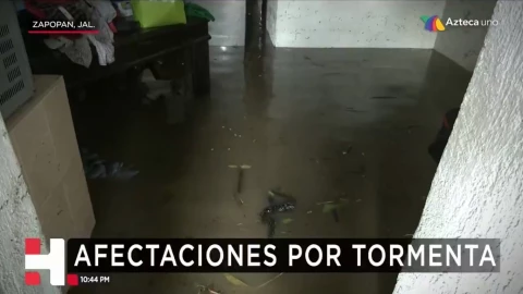 Lluvias provocan daños en varios estados de México