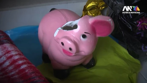 Rompieron hasta el cochinito de la casa de Ixtapaluca, Edomex