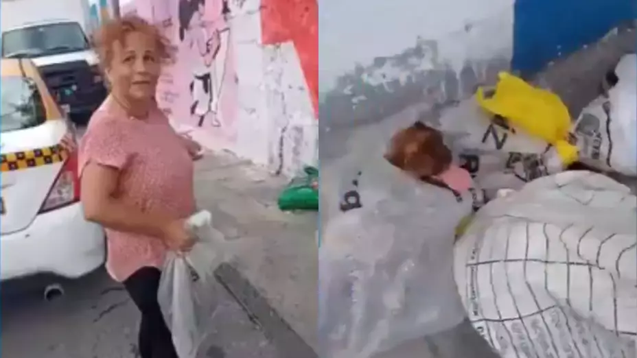 mujer-intenta-abandonar-cuatro-cachorros-costales-nuevo-leon-lograron-rescatarlos
