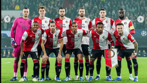 Santi Giménez en el Feyenoord