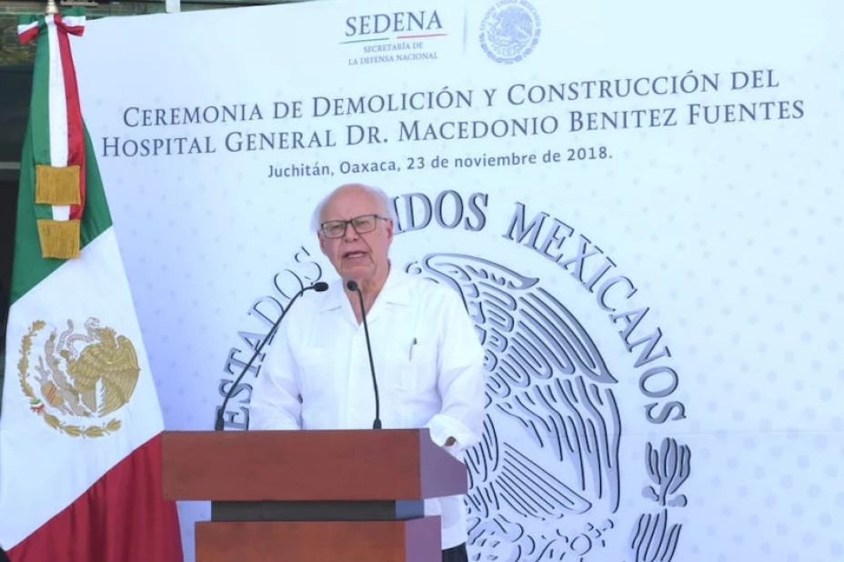 Hospital Juchitán reconstrucción