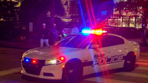 Auto de la policía de Miami-Dade