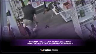 VIDEO: Joven intenta robar una pistola en tienda de armas en Georgia y es detenida