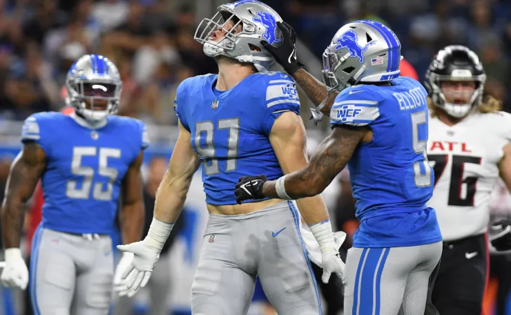 Aidan Hutchinson, ala defensiva de los Detroit Lions