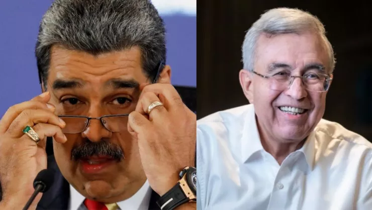 Rocha Moya y Nicolás Maduro