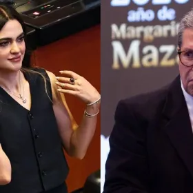 Monreal y Andrea Chavéz