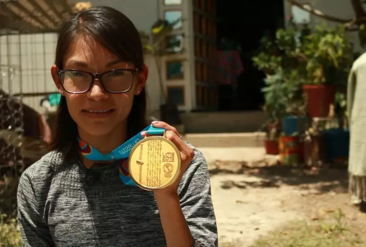 Laura Galván se reinicia y hace historia en el atletismo 