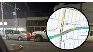 Tráfico en León bulevar San Pedro