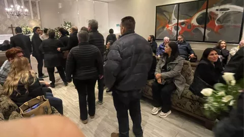 velorio de Javier Bátiz en Tijuana