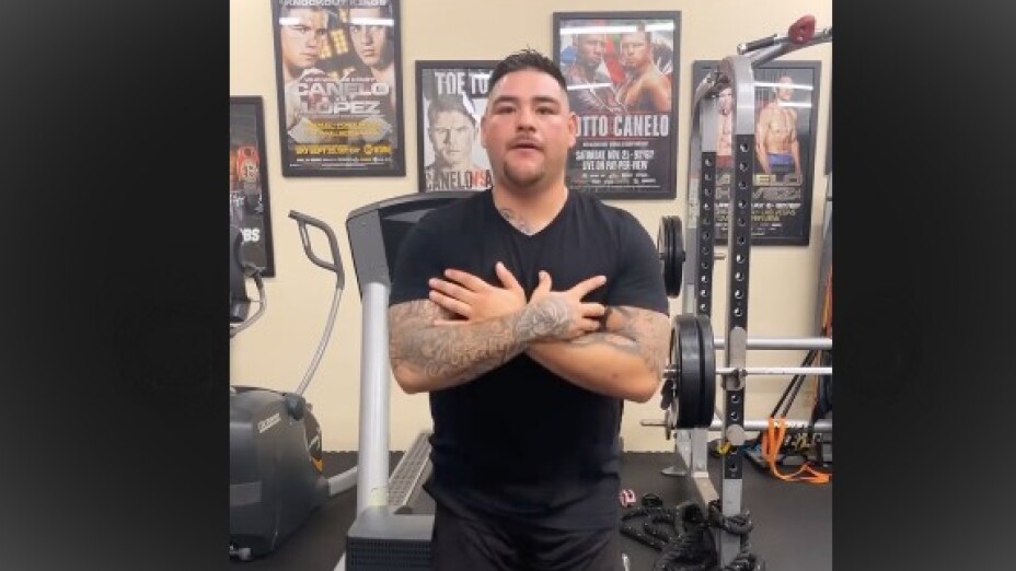 Andy Ruiz regresa a los entrenamientos