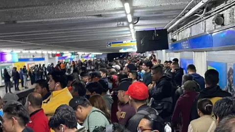 Retrasos en el Metro CDMX de hasta 20 minutos