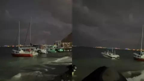 Así se vio el momento exacto del sismo en Cancún hoy 8 de febrero de 2025; VIDEO.jpg