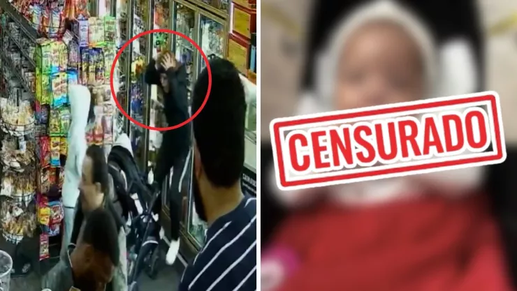 Cámaras captaron el momento que desató la emergencia en el lugar