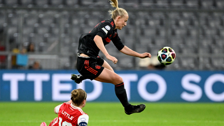 La jugadora del Bayern Munich Lea Sch&uuml;ller