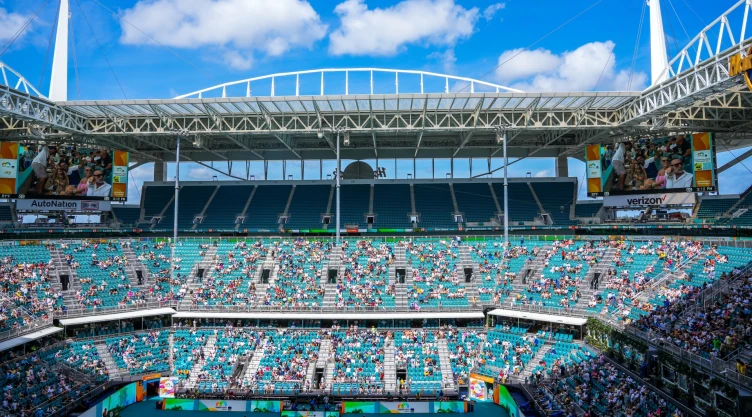 El Hard Rock Stadium.