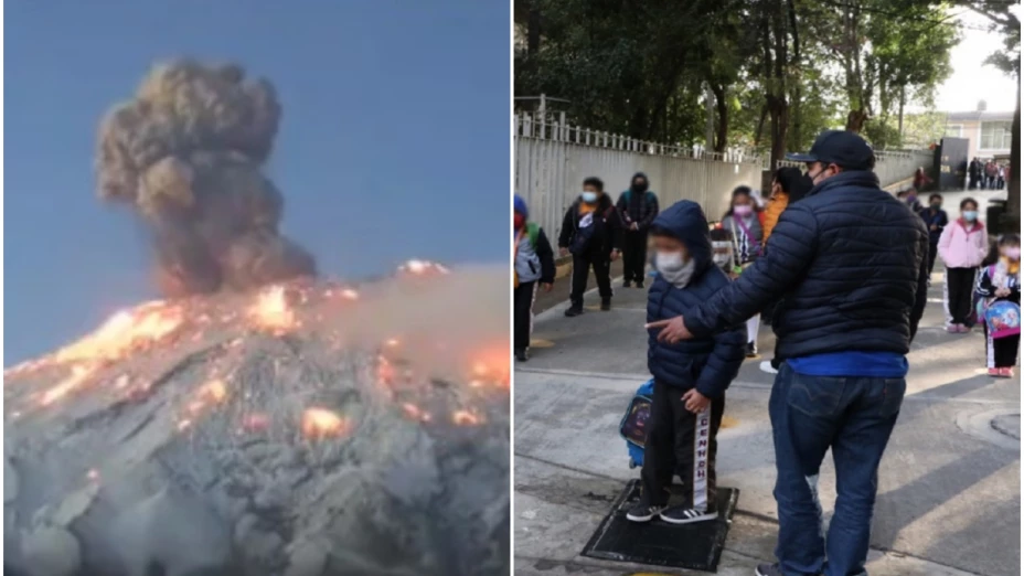contingencia en escuelas