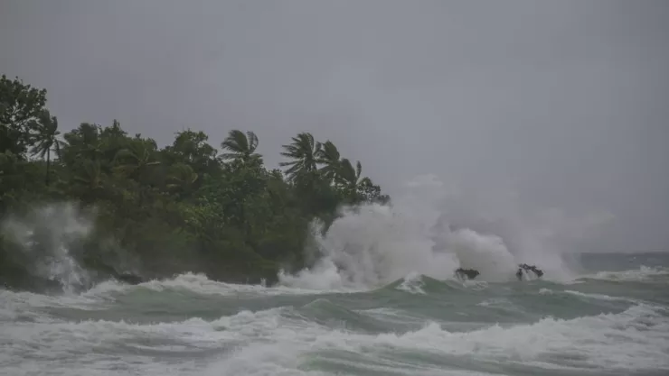 Tormenta tropical en las cosas de México