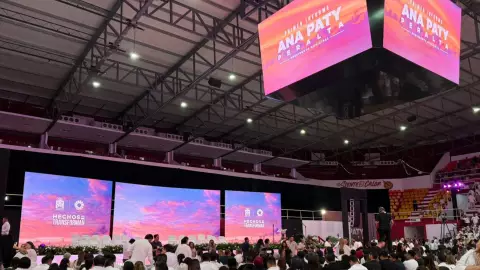 Arranca Primer Informe de Ana Paty Peralta en Poliforum de Cancún hoy 17 de septiembre de 2025