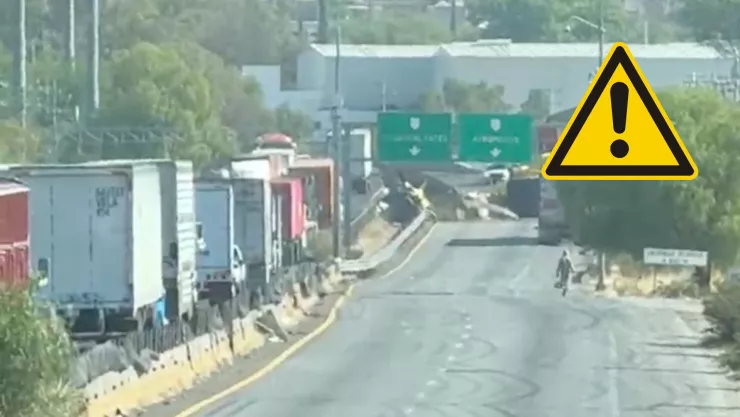 Feria de San Marcos 2025 ¿Sigue cerrada la Carretera 45 Sur en Aguascalientes hoy 23 de abril tras accidente de dos tráilers