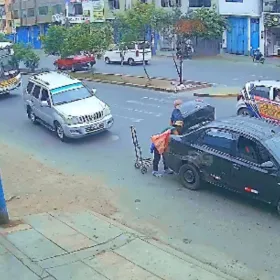 mujer atropellada en perú