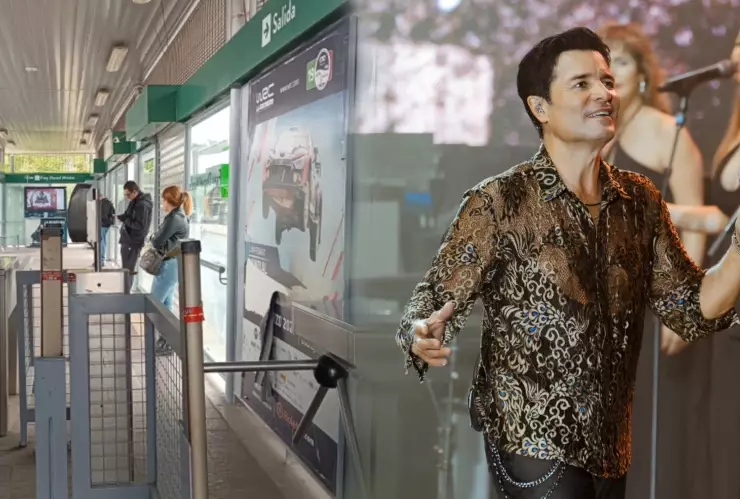 Chayanne y el transporte público