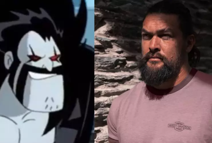 Sabías que Lobo el villano que encarnará Jason Momoa aparece en la Serie Animada de Superman