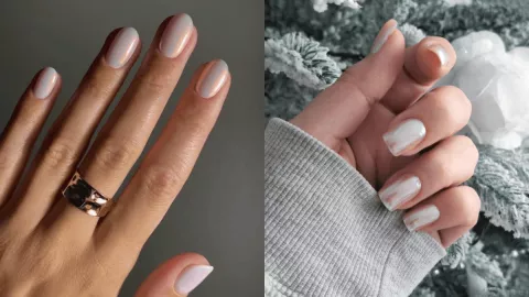 Uñas nude clásicas