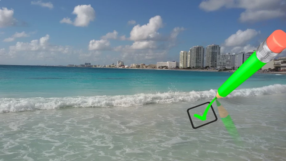 Estas son las playas de Cancún en las que puedes nadar HOY 21 de noviembre de 2025.webp