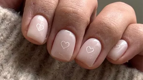 Uñas San Valentín 2025