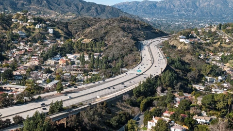 La ruta estatal 27 de California.