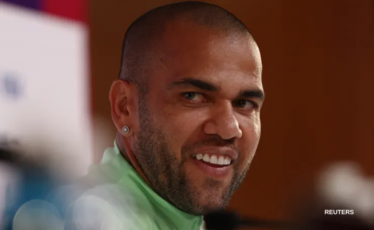 Dani Alves de la selección de Brasil