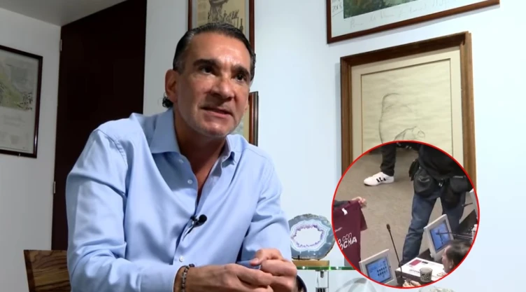 Senador Luis Armando Melgar confronta a Noroña por caso Rocha Moya