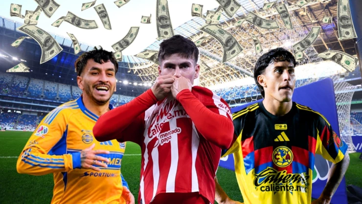 Los jugadores más caros de cada equipo de la Liga BBVA MX