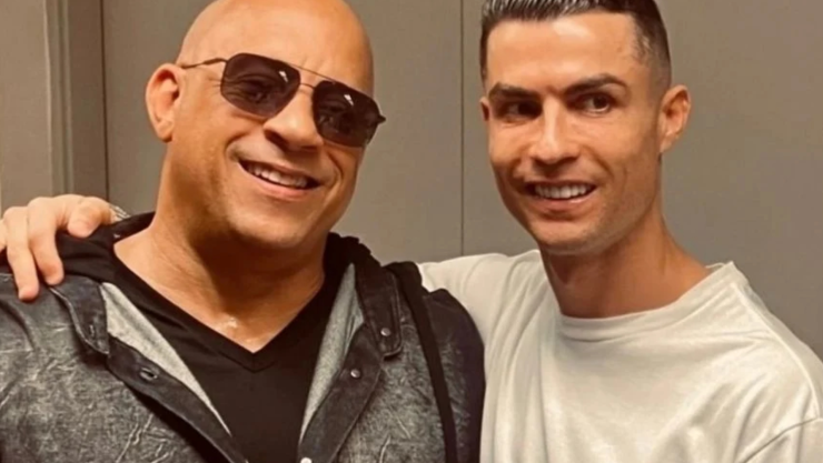 Vin Diesel Cristiano Ronaldo