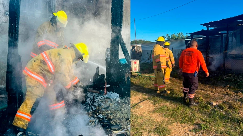 Incendio La Trinitaria