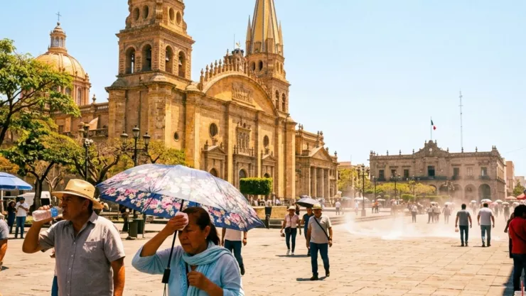 Guadalajara tendrá una temperatura de 32°C hoy 13 de abril; se mantiene onda de calor